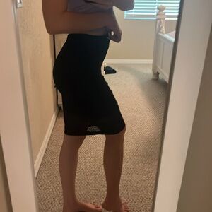 “Y2k” bebe sexy mesh skirt